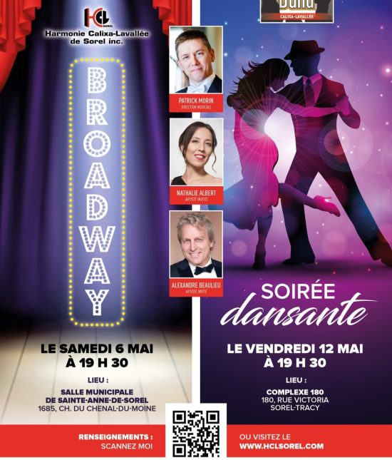Duo de concerts printaniers 6 et 12 mai 2023